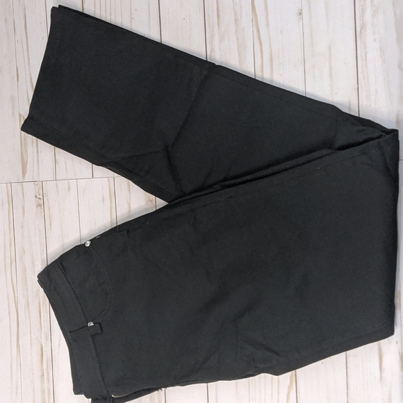 Bogari Designed in Italy Casual Cotton Pants Black Size 4 - Picture 11 of 11